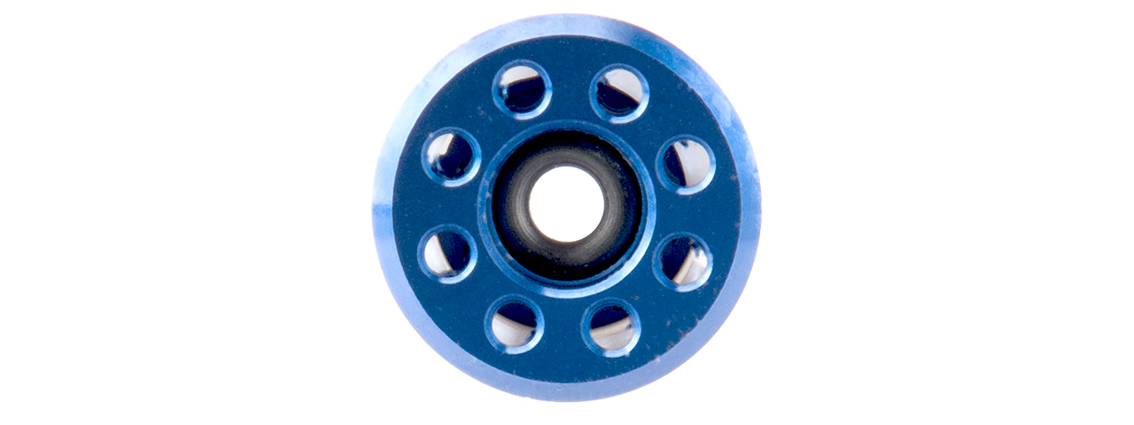 Poseidon Ice Breaker 15mm Piston Head for TM / WE / KJW GBB Pistols [15mm] (BLUE) - Click Image to Close