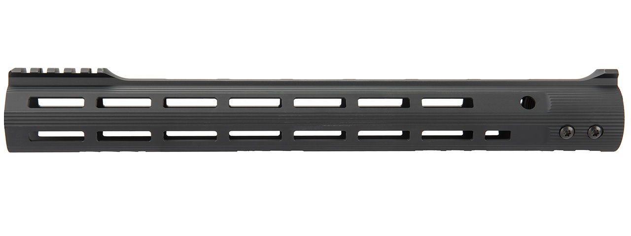 Ranger Armory 15" M-LOK Modular Handguard Rail for Airsoft Rifles [Type 2] (BLACK)