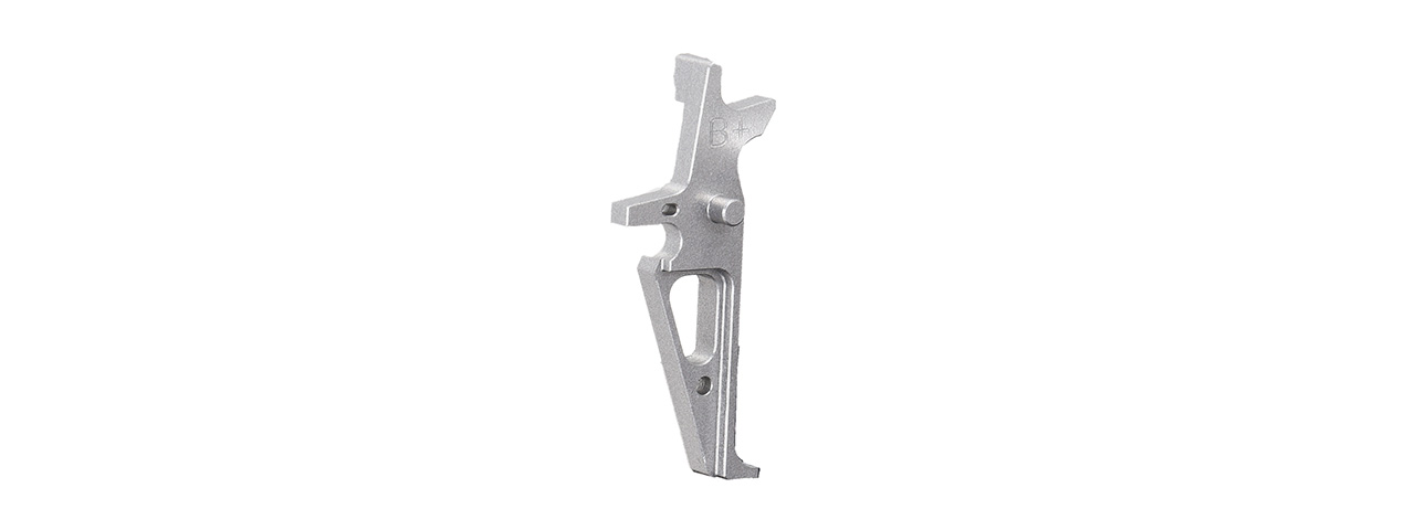 Retro Arms CNC Aluminum Trigger for M4 / M16 AEG Rifles (Type B) (SILVER) - Click Image to Close