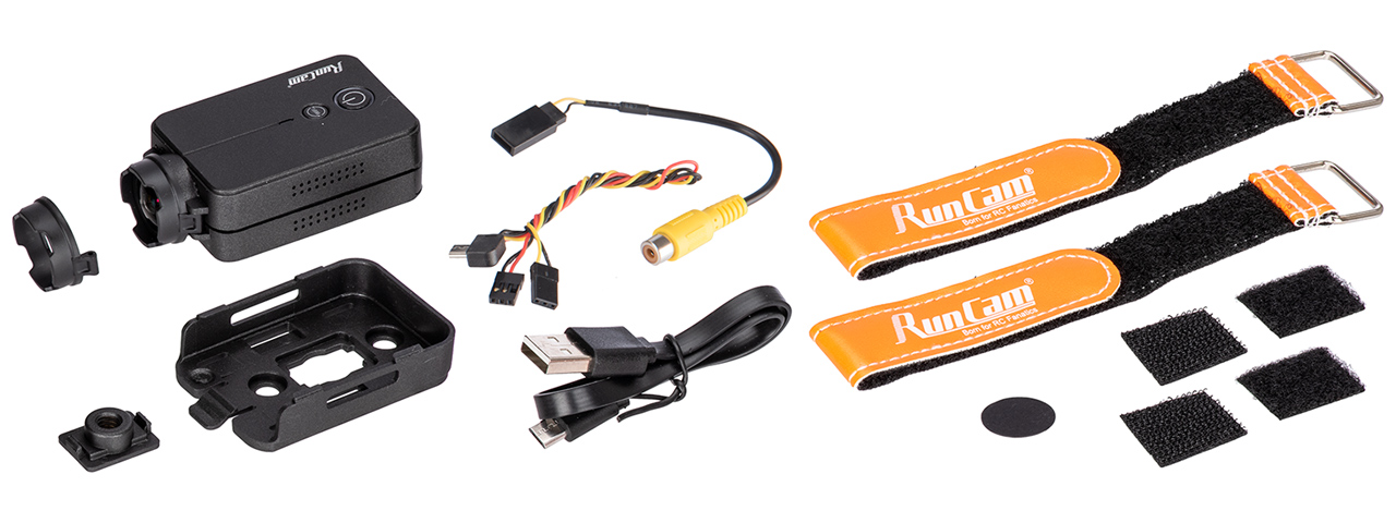 RunCam RunCam2 Action Camera for Airsoft w/ Railmount & Adapter [35mm Lens] - Click Image to Close