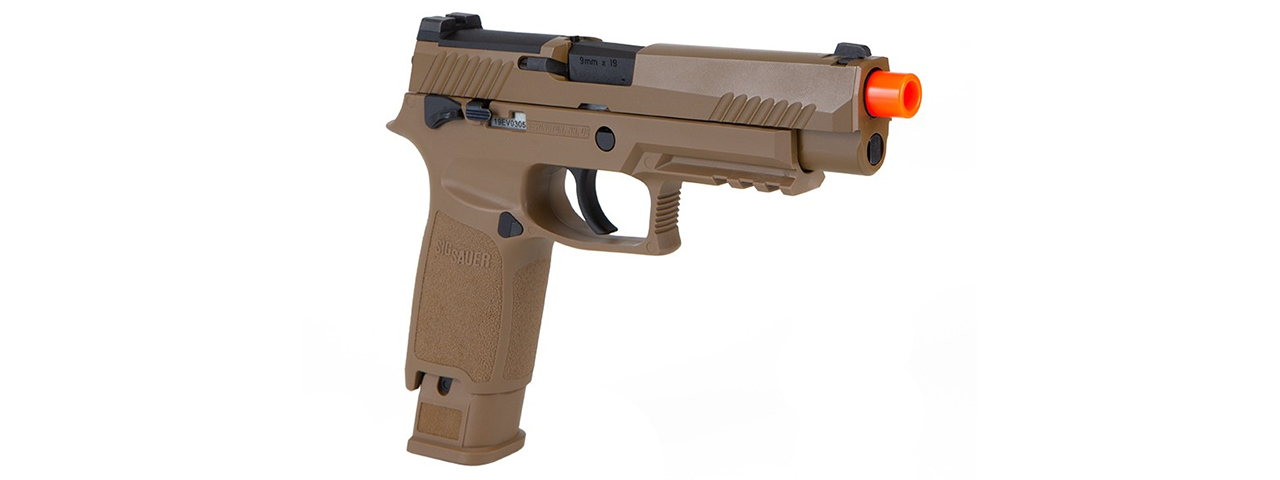 Sig Sauer PROFORCE M17 Gas Blowback Airsoft Training Pistol (COYOTE) - Click Image to Close