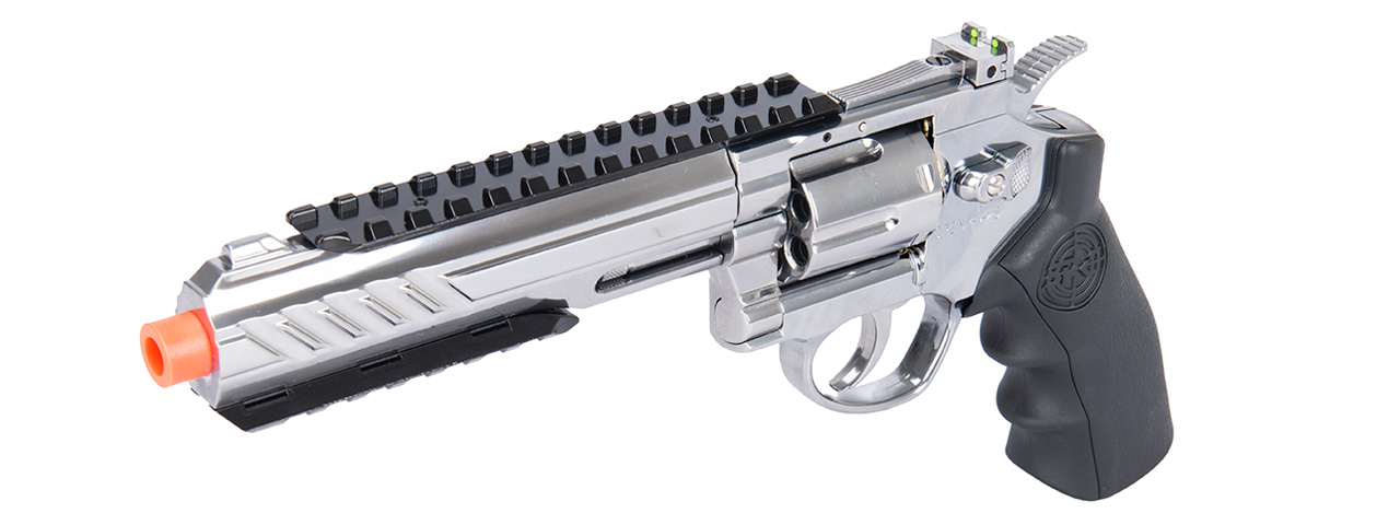 SRC 6" Titan Full Metal CO2 Airsoft Revolver (SILVER)