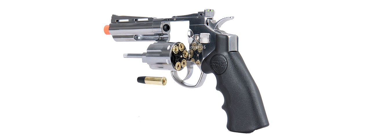 SRC 4" Titan Full Metal CO2 Airsoft Revolver (SILVER)