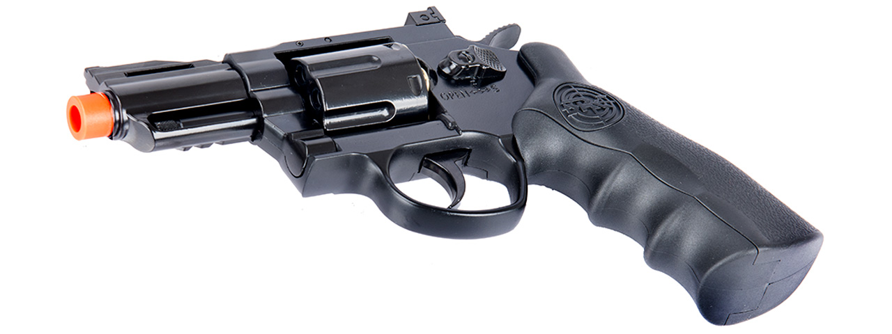 SRC 2.5" Titan Full Metal CO2 Airsoft Revolver (BLACK) - Click Image to Close