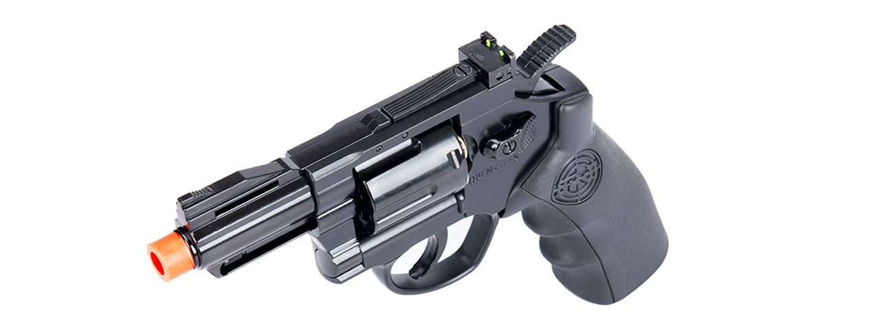 SRC 2.5" Titan Full Metal CO2 Airsoft Revolver (BLACK)