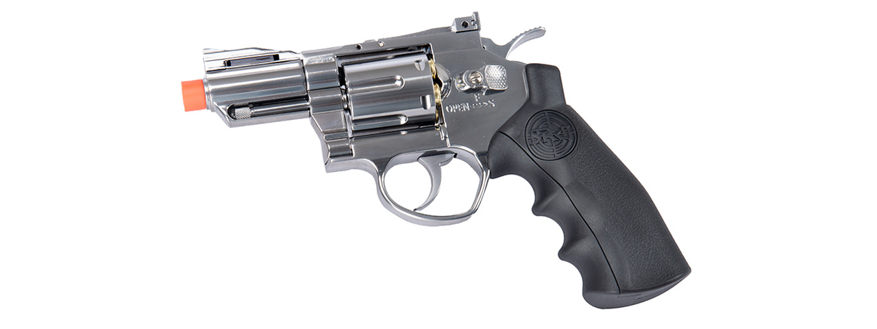 SRC 2.5" Titan Full Metal CO2 Airsoft Revolver (SILVER)