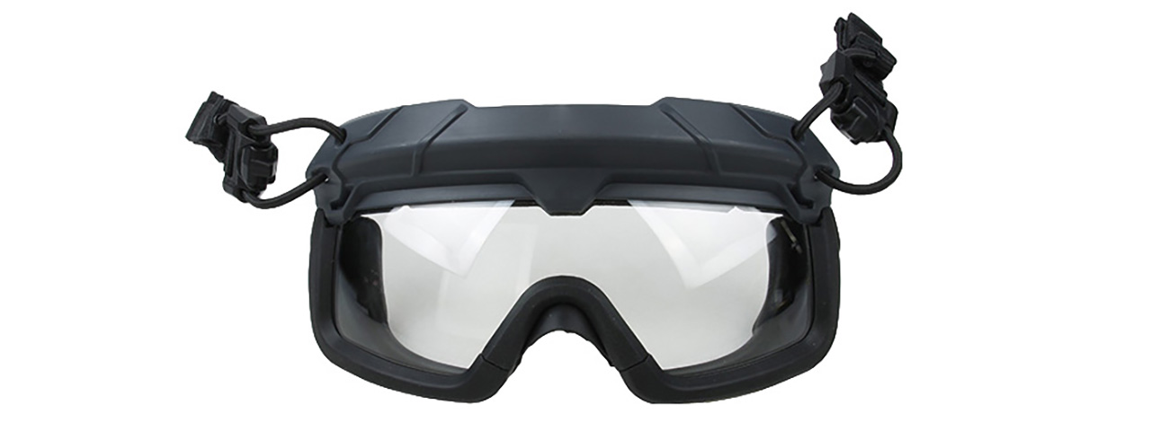 Quick-Detach Airsoft Goggles for BUMP Type Helmets (GRAY) - Click Image to Close