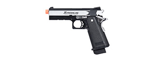 Tokyo Marui Hi-Capa Xtreme .45 Full Automatic Airsoft Gas Blowback Pistol (BLACK)