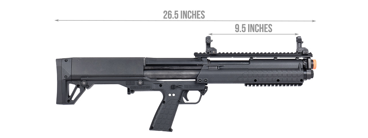 Tokyo Marui KSG Pump Action Gas Airsoft Shotgun [Multi-Shot] (BLACK)