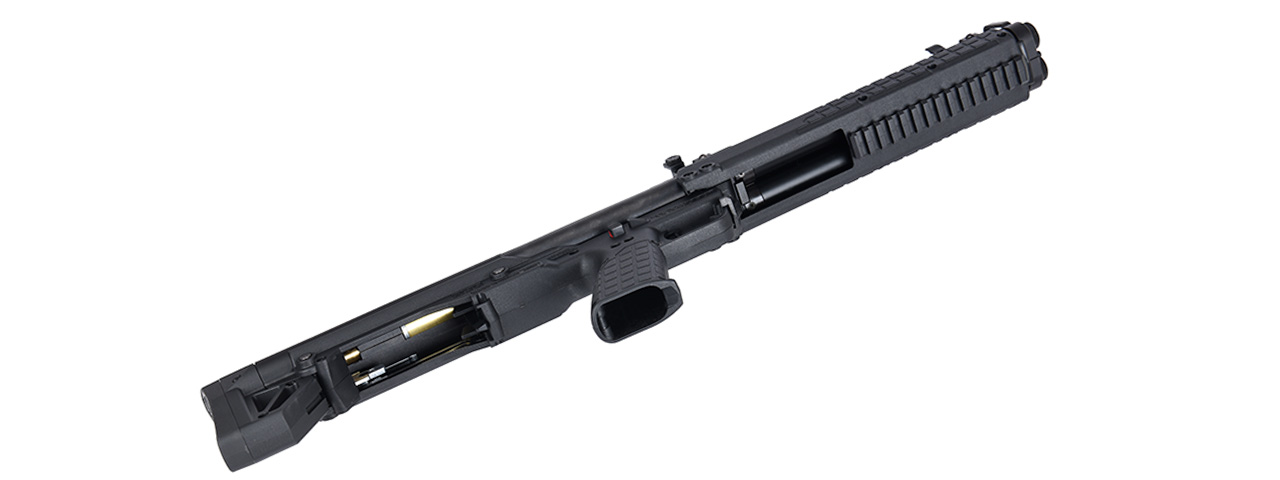 Tokyo Marui KSG Pump Action Gas Airsoft Shotgun [Multi-Shot] (BLACK) - Click Image to Close