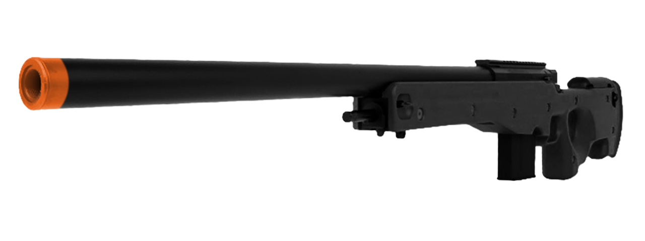 Tokyo Marui L96 AWS Bolt Action Airsoft Sniper Rifle w/ Bull Barrel (BLACK) - Click Image to Close