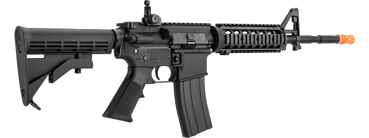 Tokyo Marui M4A1 MWS Gas Blowback GBB Airsoft Rifle (BLACK) - Click Image to Close