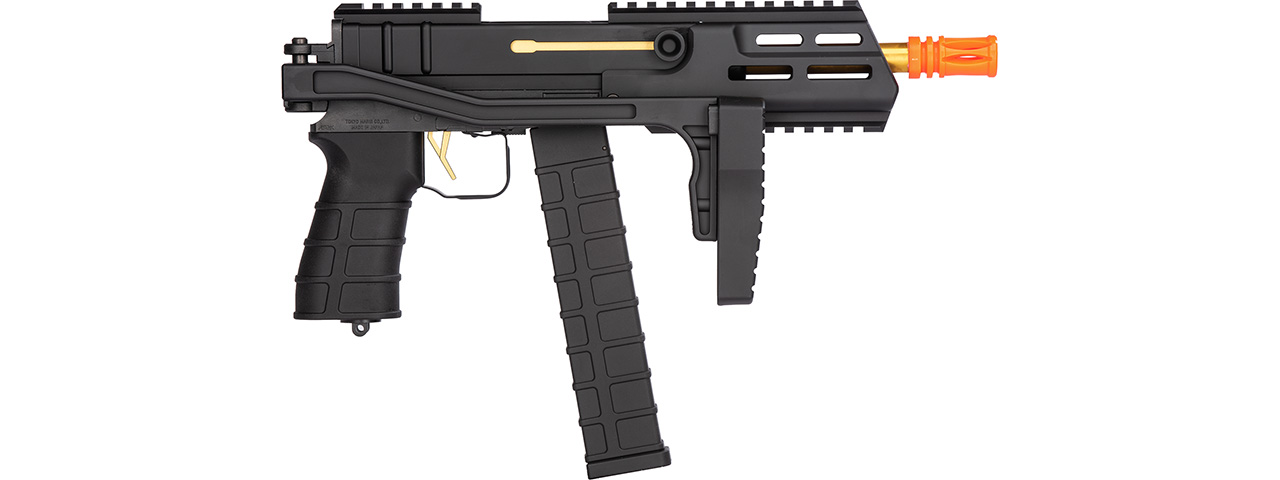 Tokyo Marui Scorpion Mod M Airsoft Submachine Gun AEG (BLACK) - Click Image to Close