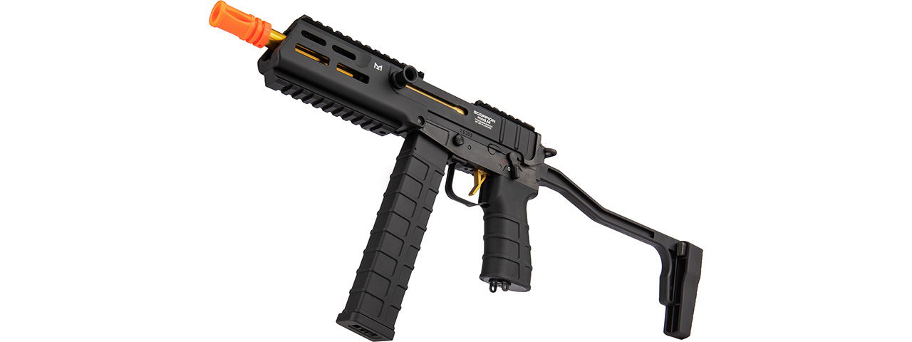 Tokyo Marui Scorpion Mod M Airsoft Submachine Gun AEG (BLACK)