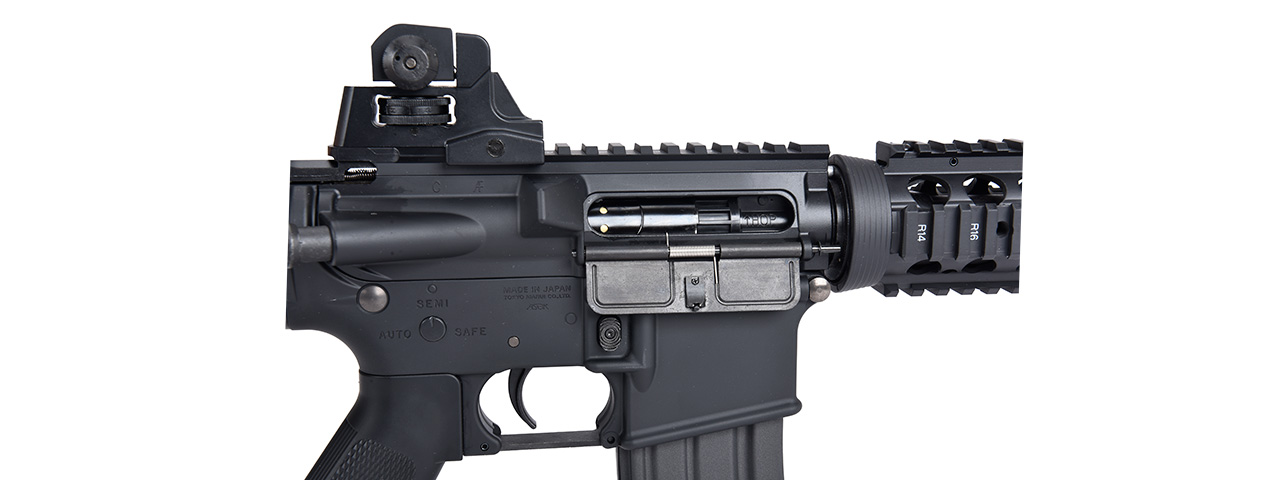 Tokyo Marui M4 SOPMOD Airsoft AEG Rifle (BLACK) - Click Image to Close