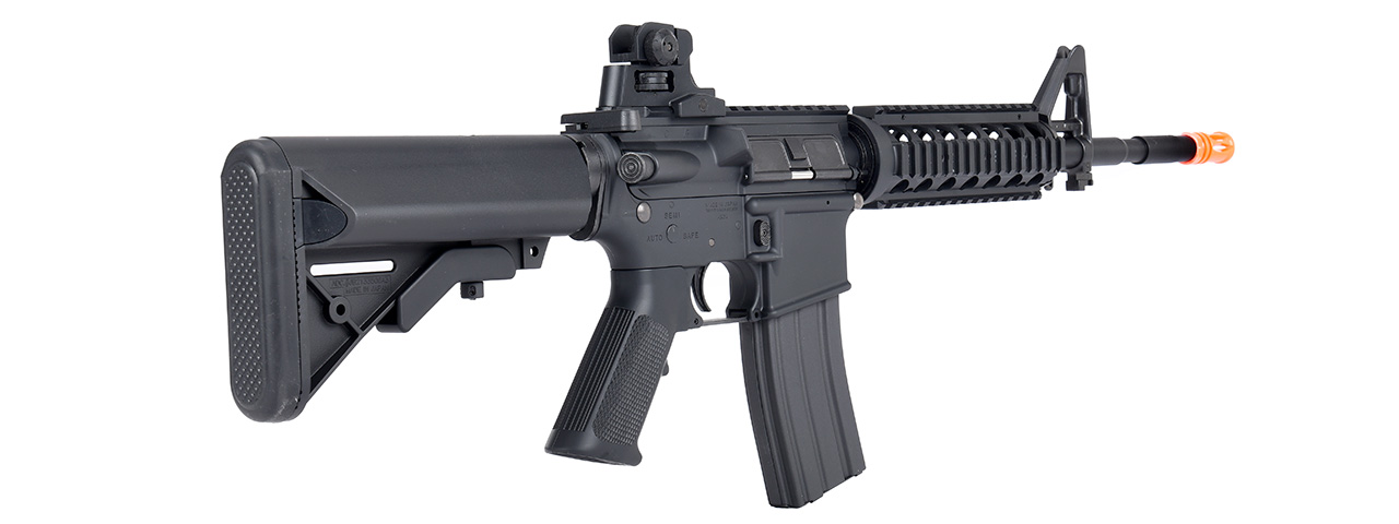 Tokyo Marui M4 SOPMOD Airsoft AEG Rifle (BLACK) - Click Image to Close