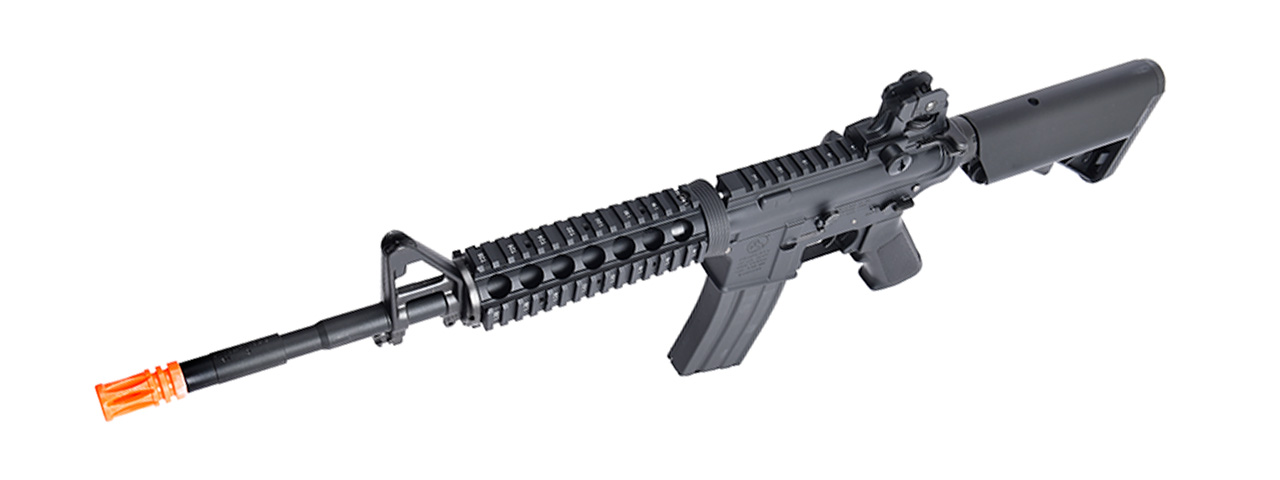 Tokyo Marui M4 SOPMOD Airsoft AEG Rifle (BLACK) - Click Image to Close