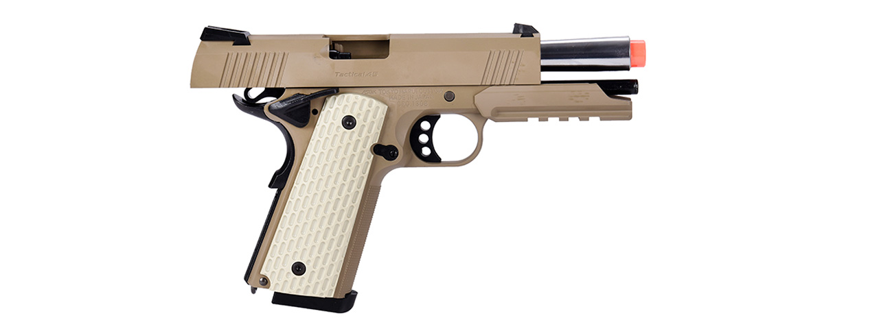 Tokyo Marui Desert Warrior 4.3 Gas Blowback Airsoft Pistol (DESERT)