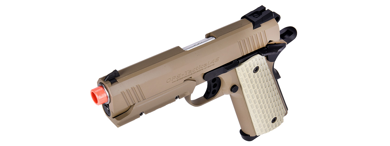 Tokyo Marui Desert Warrior 4.3 Gas Blowback Airsoft Pistol (DESERT)