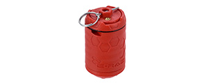 Z-Parts ERAZ Rotative 100 BBs Green Gas Airsoft Grenade (Color: Red)