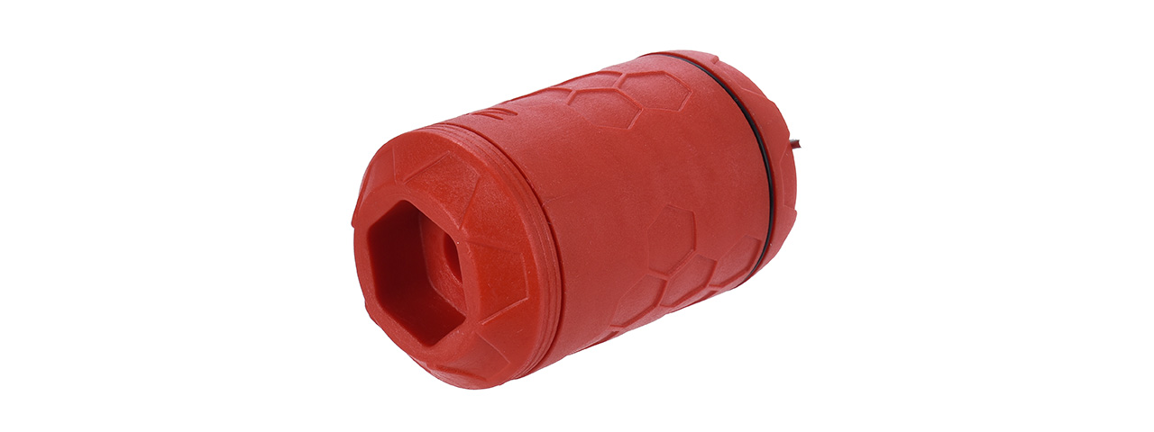 Z-Parts ERAZ Rotative 100 BBs Green Gas Airsoft Grenade (Color: Red) - Click Image to Close