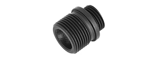 WE Tech 14mm CCW Threaded Adapter for GBB Pistols (BLACK)