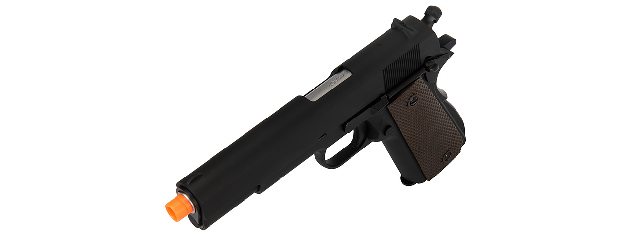 WE Tech Original M1911A1 Gen. 2 Full Metal Gas Blowback Airsoft Pistol (BLACK) - Click Image to Close