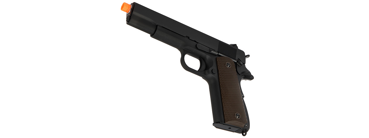 WE Tech Original M1911A1 Gen. 2 Full Metal Gas Blowback Airsoft Pistol (BLACK) - Click Image to Close