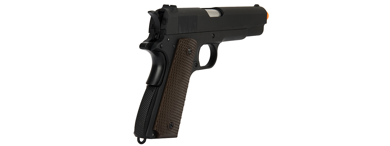 WE Tech Original M1911A1 Gen. 2 Full Metal Gas Blowback Airsoft Pistol (BLACK) - Click Image to Close