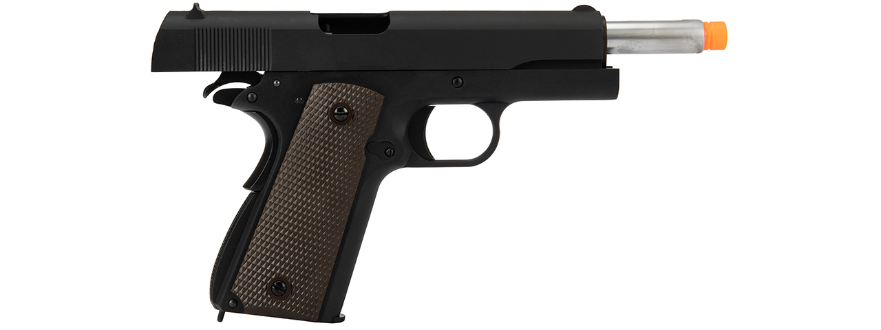 WE Tech Original M1911A1 Gen. 2 Full Metal Gas Blowback Airsoft Pistol (BLACK)