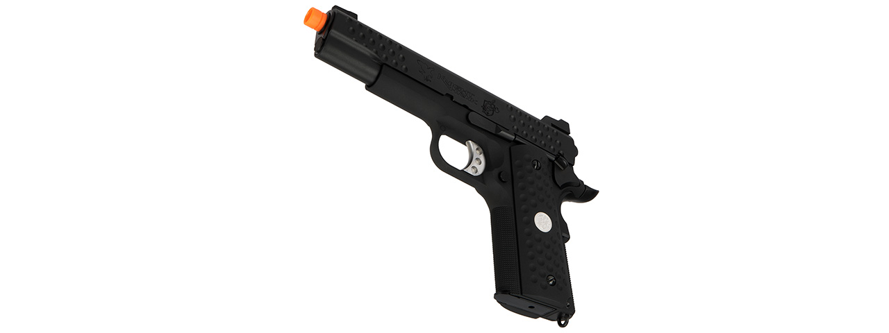 WE Tech Full Metal Knighthawk 1911 Gas Blowback Airsoft Pistol (BLACK)