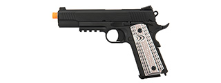 WE Tech Full Metal 1911 M45A1 Gas Blowback Airsoft Pistol (BLACK)