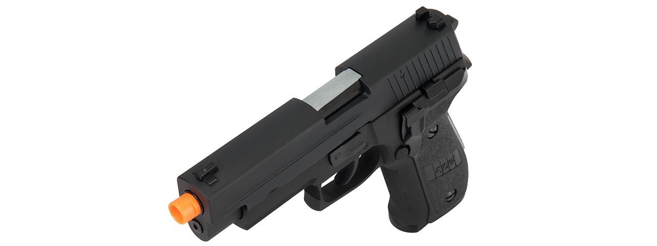 WE-Tech Full Metal F226 Gas Blowback MK25 GBB Airsoft Pistol (Color: Black) - Click Image to Close