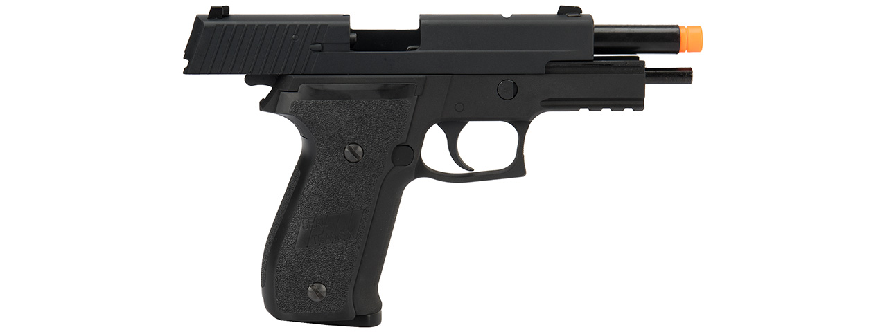 WE-Tech Full Metal F226 Gas Blowback MK25 GBB Airsoft Pistol (Color: Black) - Click Image to Close