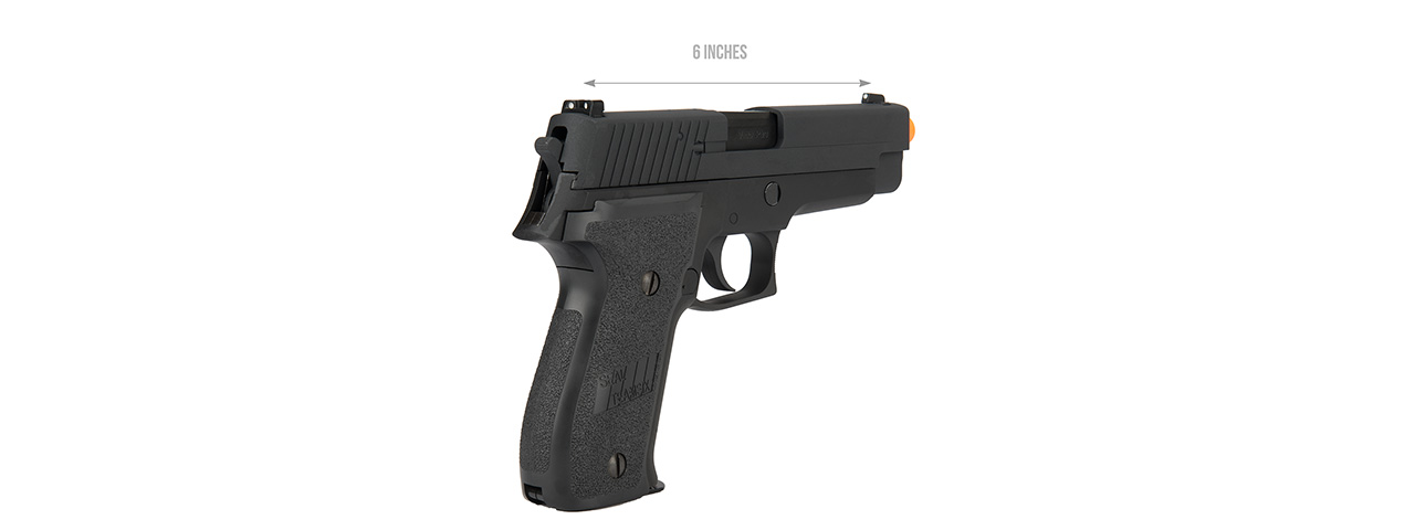 WE Tech F226 Gas Blowback Airsoft Pistol (BLACK) - Click Image to Close