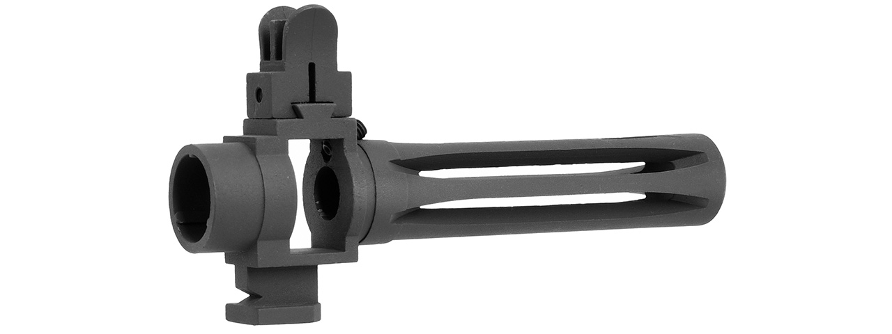 WE Tech M14 Airsoft Metal Flash Hider w/ Front Sight (BLACK) - Click Image to Close