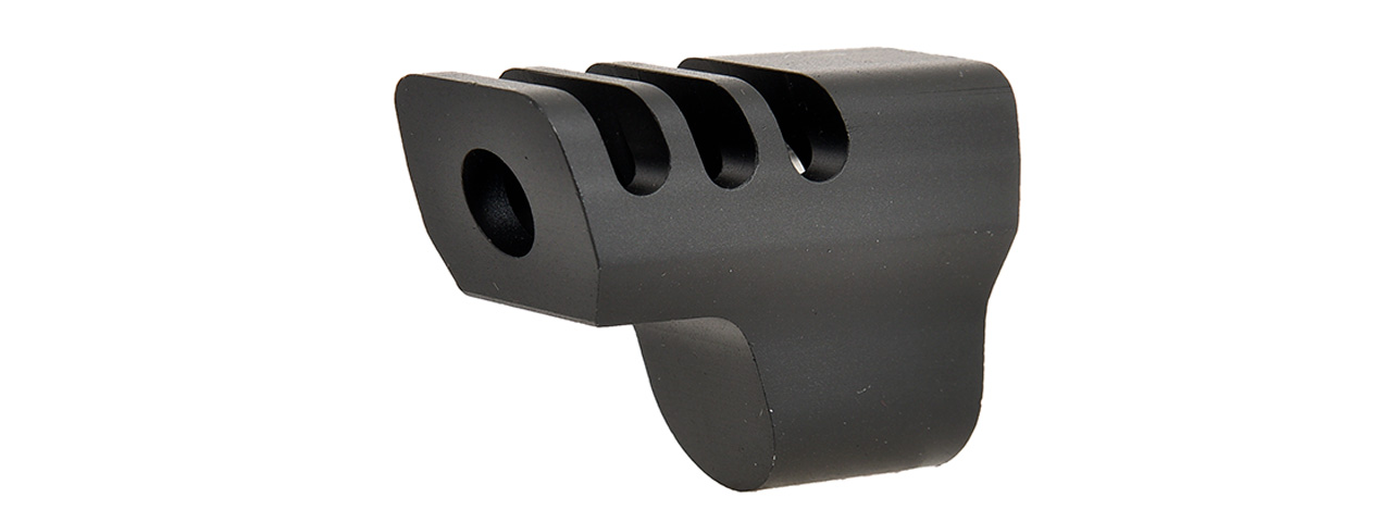 WE Tech IPSC X004 Competition Airsoft Pistol Compensator (BLACK) - Click Image to Close