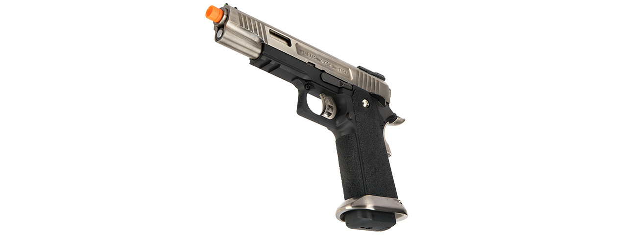 WE Tech Hi-Capa 5.1 "T-Rex" Competiton Gas Blowback Pistol (SILVER)