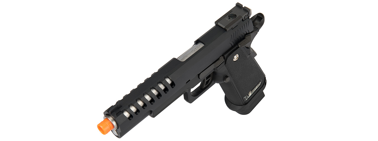 WE Tech 1911 Hi-Capa Hyper Speed Gas Blowback Airsoft PIstol (Black) - Click Image to Close