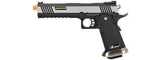 WE Tech 1911 Hi-Capa T-Rex Competition Gas Blowback Airsoft Pistol w/ Sight Mount & Top Ports (TWO TONE / GOLD)