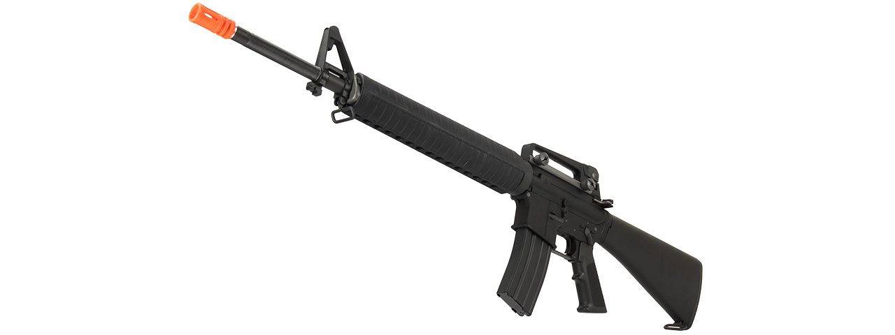 WE Tech M16A3 Open Bolt Full Metal Gas Blowback Airsoft GBBR RIfle (BLACK) - Click Image to Close