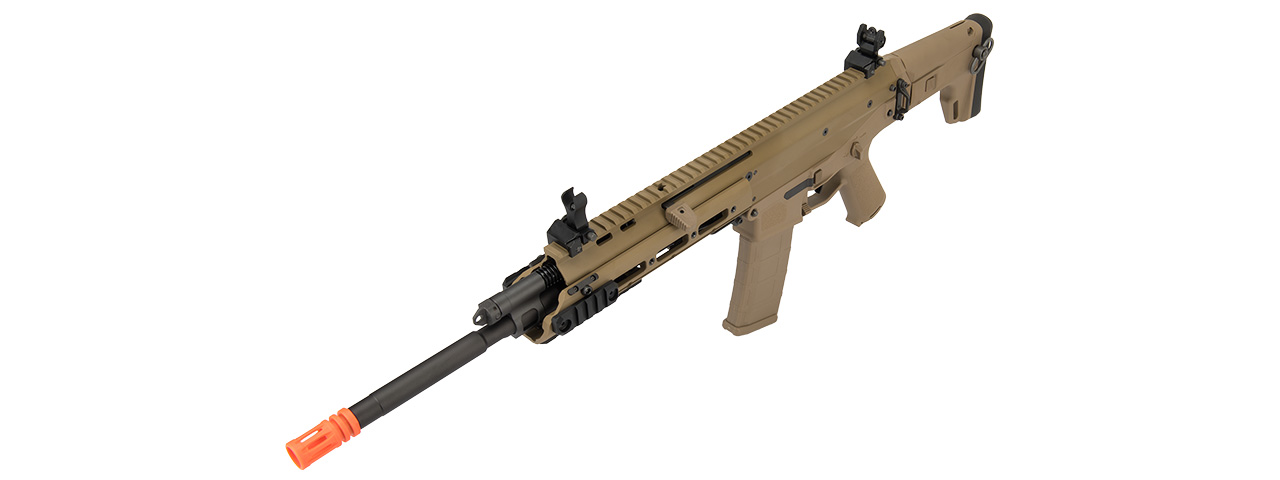 WE Tech MSK Open Bolt Gas Blowback GBBR Airsoft Rifle (TAN) - Click Image to Close