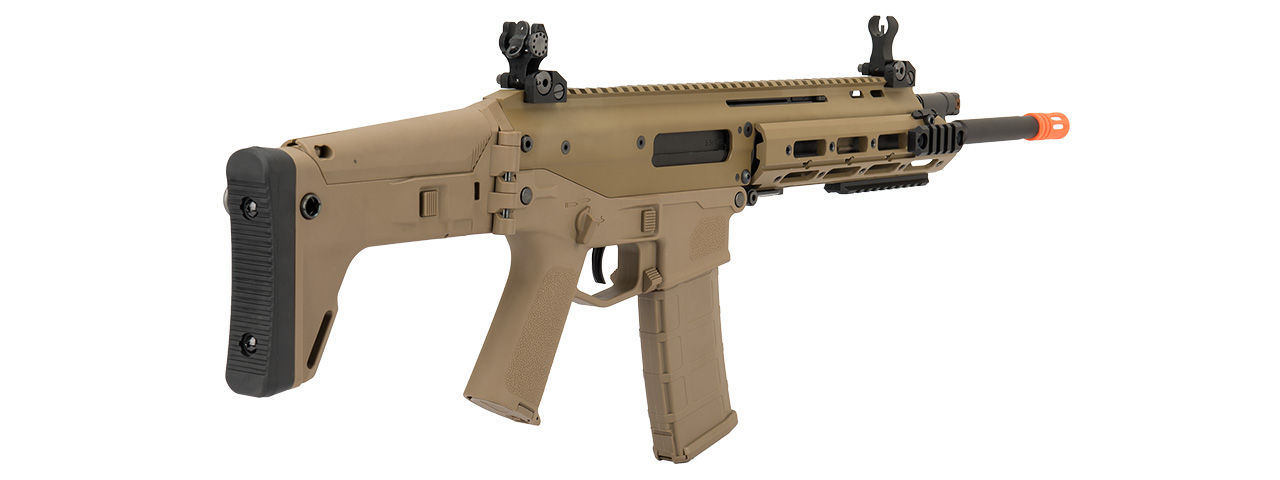 WE Tech MSK Open Bolt Gas Blowback GBBR Airsoft Rifle (TAN) - Click Image to Close