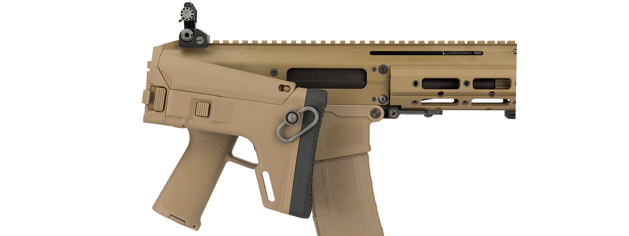 WE Tech MSK Open Bolt Gas Blowback GBBR Airsoft Rifle (TAN) - Click Image to Close