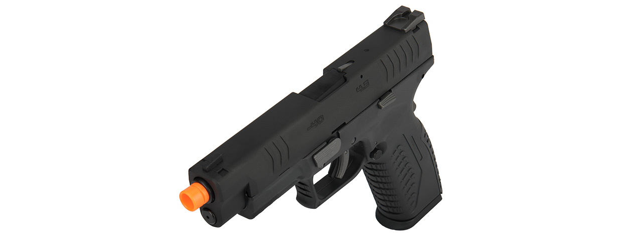 WE Tech X-Tactical Metal Slide Gas Blowback Airsoft Pistol (BLACK) - Click Image to Close