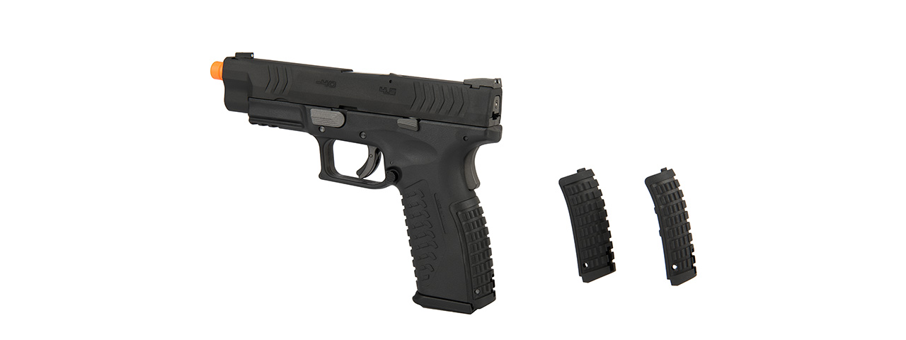 WE Tech X-Tactical Metal Slide Gas Blowback Airsoft Pistol (BLACK)