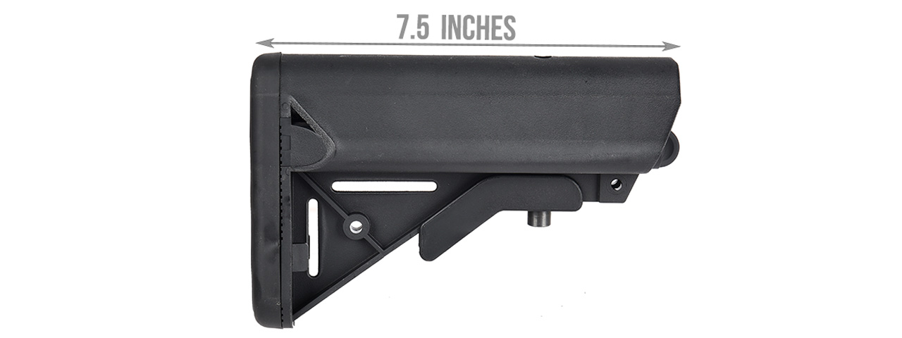 WE Tech Retractable M4 SOPMOD Crane Stock (BLACK)
