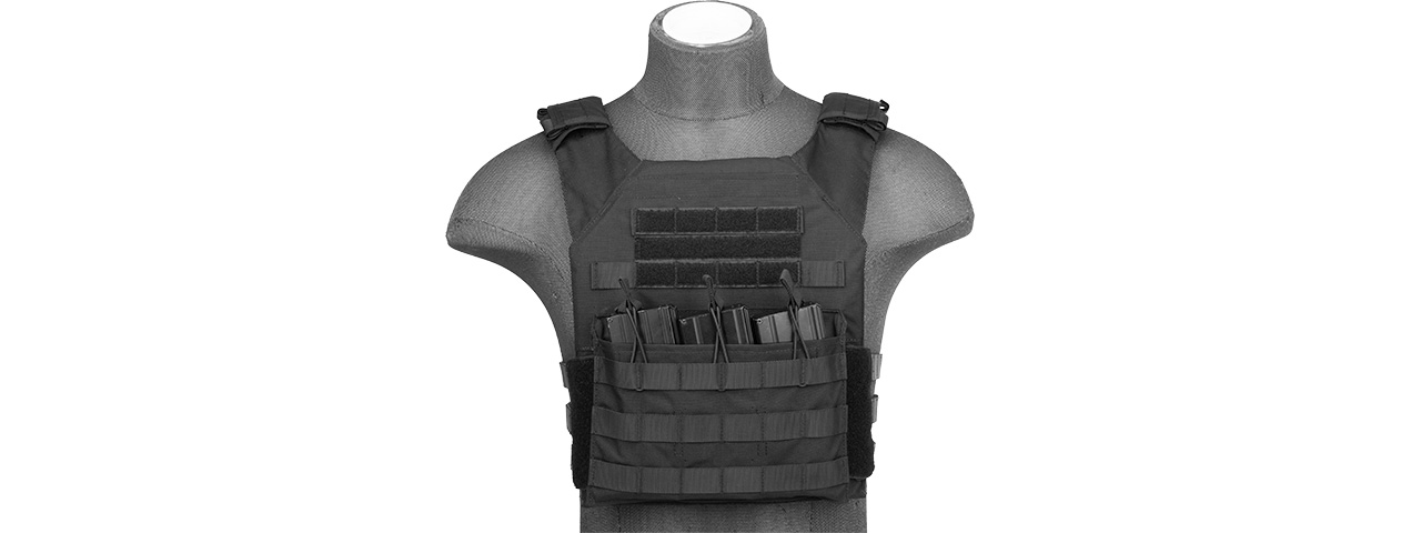AC-591B Tactical Vest (Black) - Click Image to Close