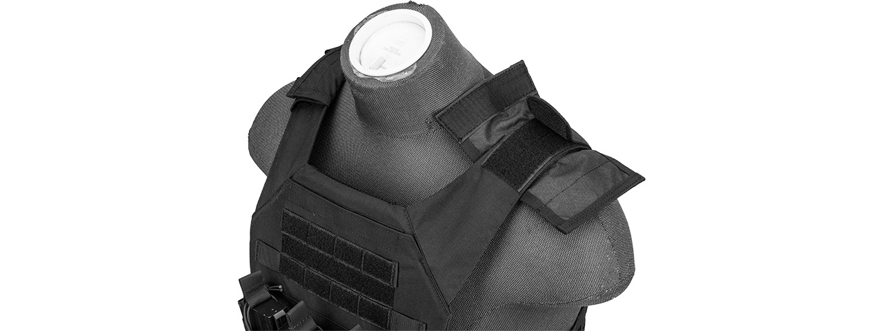 AC-591B Tactical Vest (Black) - Click Image to Close