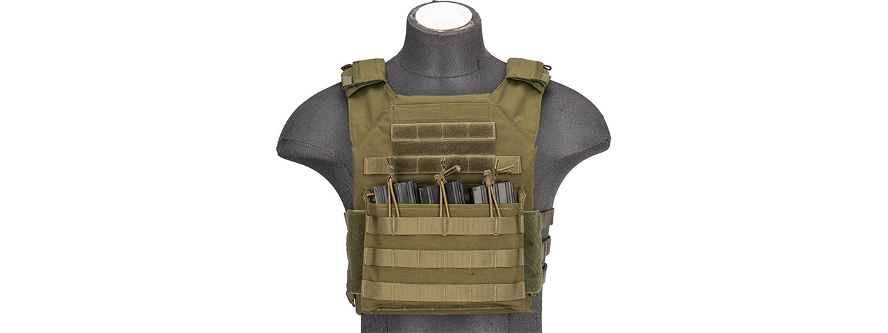 AC-591G Tactical Vest (OD Green) - Click Image to Close